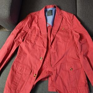 Civil Society Red Casual blazer